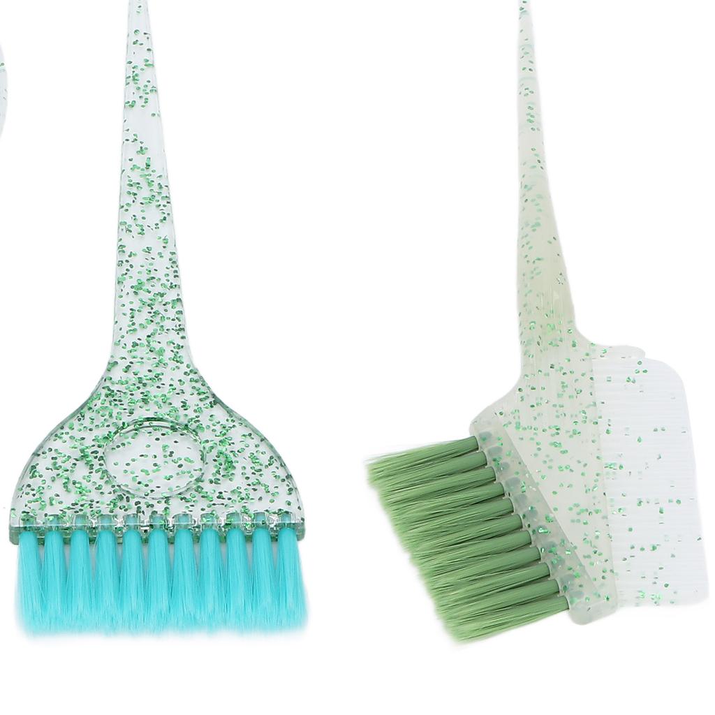 3pcs Hair Dye Kit Hair Coloring Brush Dyeing Mixing Bowl Double Side Brush Hairdressing Accessory