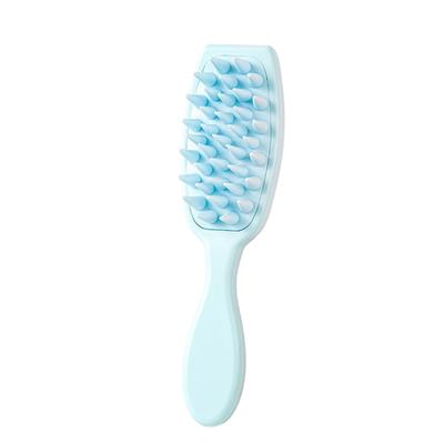 Scalp Massager Shampoo Brush Scalp Exfoliator for Dandruff Silicone Hair Scrubber for Women Men Non-slip Long Handle Hair Shower Comb Brush