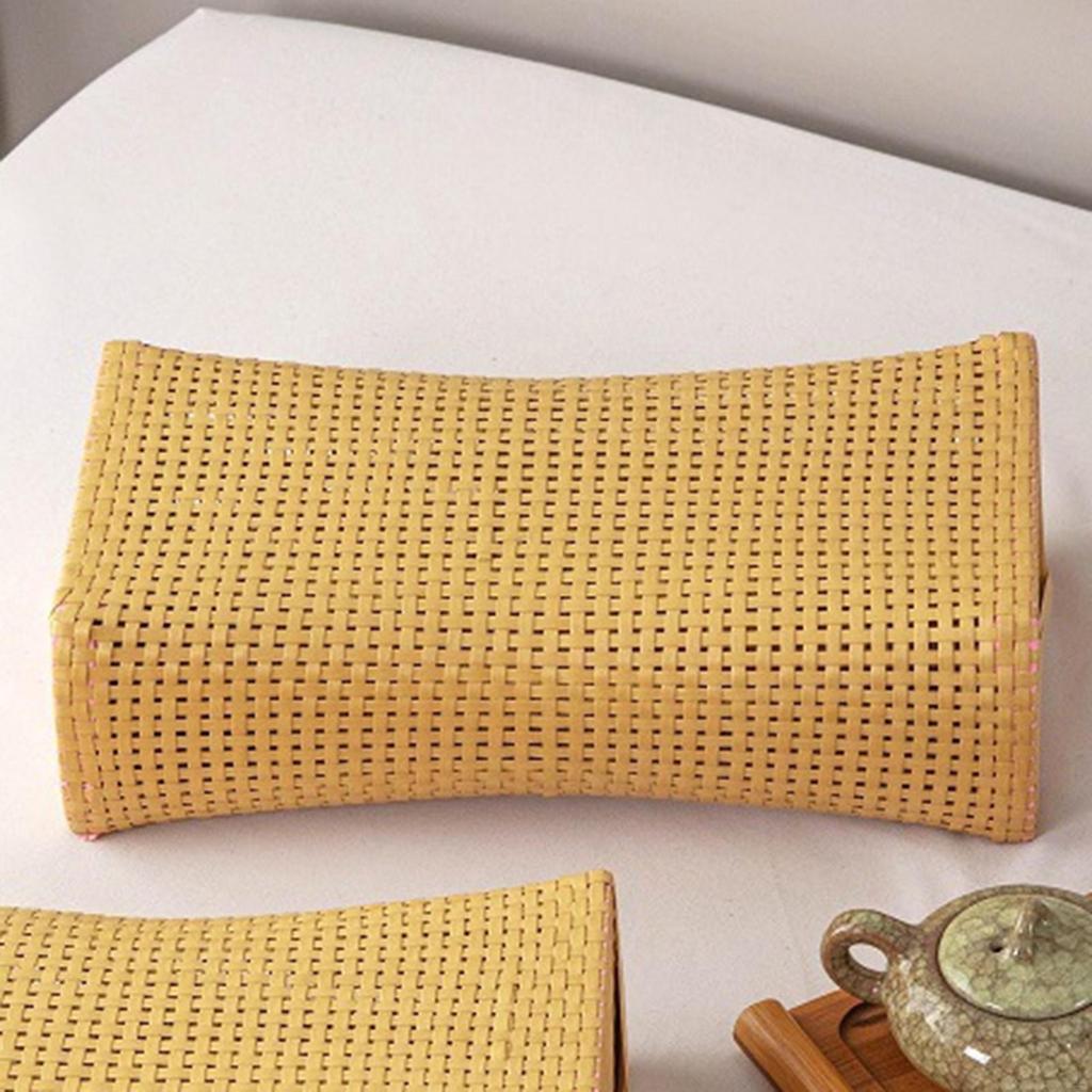 Comfortable, Breathable, Woven Synthetic Rattan Sauna Cushion, Ideal for Showering