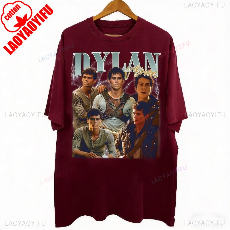 Vintage 90s Bootleg Style Retro Dylan OBrien Graphic Tshirt Gifts for Man and Women Unisex Casual Style TShirt Shortsleev