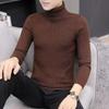 Men's Knitwear Autumn and Winter New High-neck Solid Color Twist Bottoming Sweater