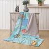 Soft Double-Layer Baby Blanket A-Grade Digital Print Cotton Feel Toddler Comfort Infants 1-3 Years