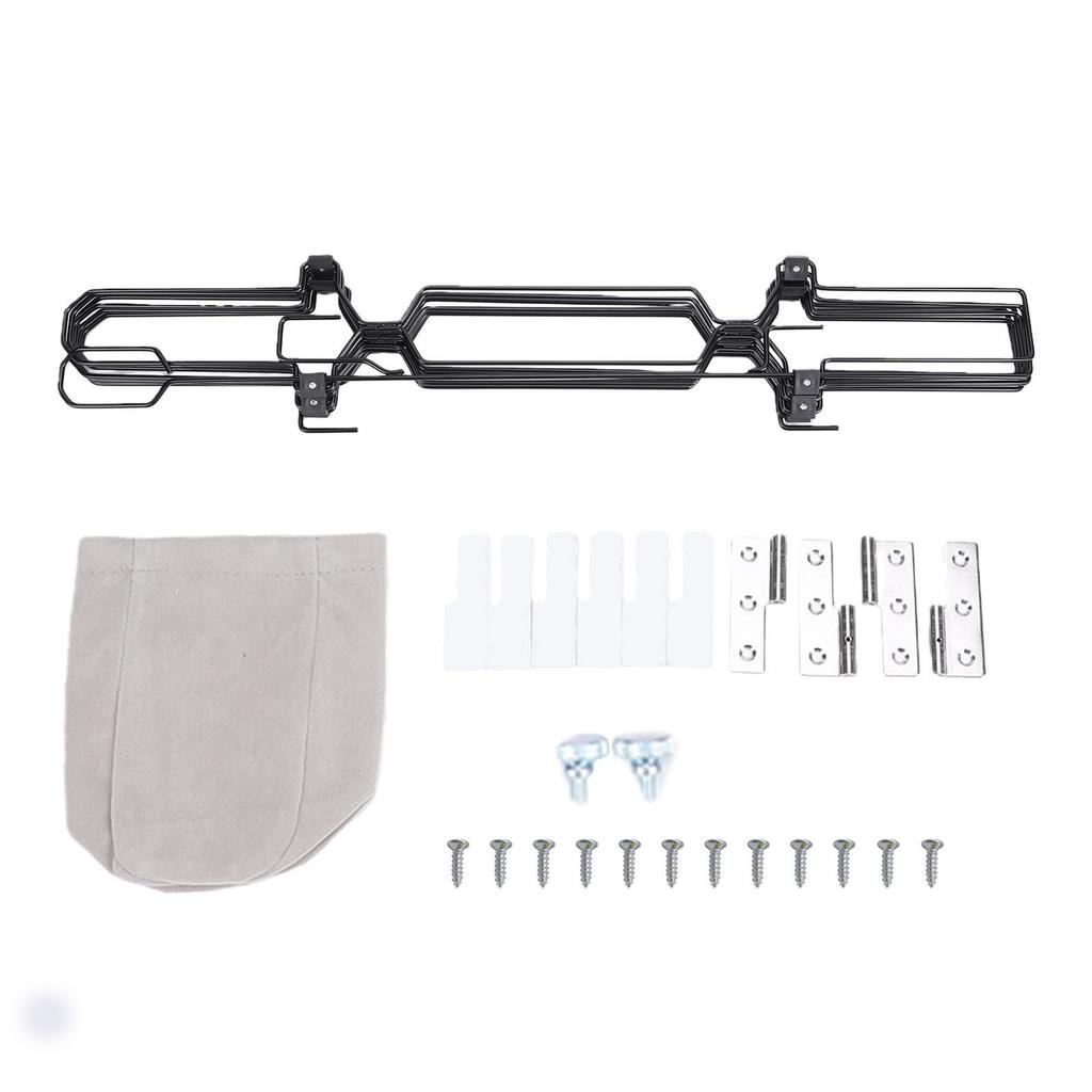 Metal Retractable Dog Gate Heighten Foldable Space Saving Entry Dog Door Barrier for Home