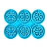 HX6F Jewelry Mould Silicone Resin Mold Christmas Snowflake Pendant Epoxy Resin Molds