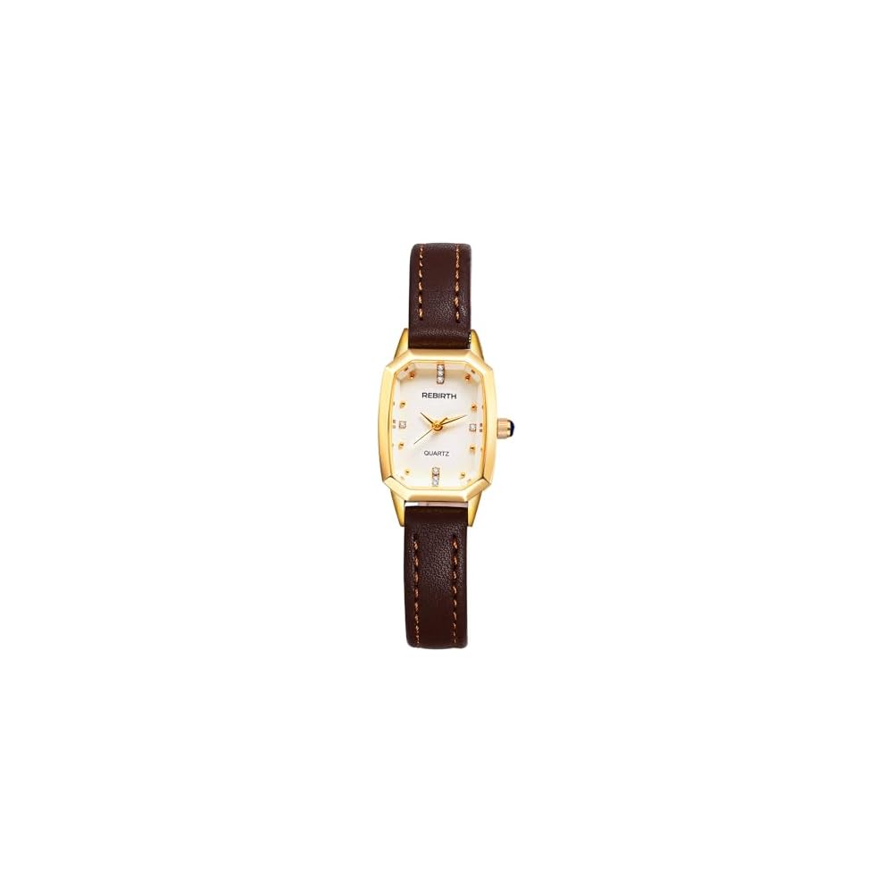 Square Women s Analog Quartz Watch with Leather Strap, Waterproof, Fashion Accessory