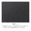 Inden-ya Inden Business Card Holder, Large Capacity, Deerskin, Black Base x Black Lacquer, Gourd Pattern, 2501-01-007, 1 Gusseted Pocket, 2 Pockets,