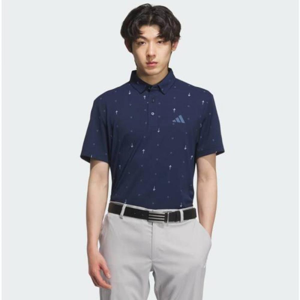 

AdidaS Golf Men S Golf T ShirT ShorT Sleeve Polo Jf6300 navy/2XL