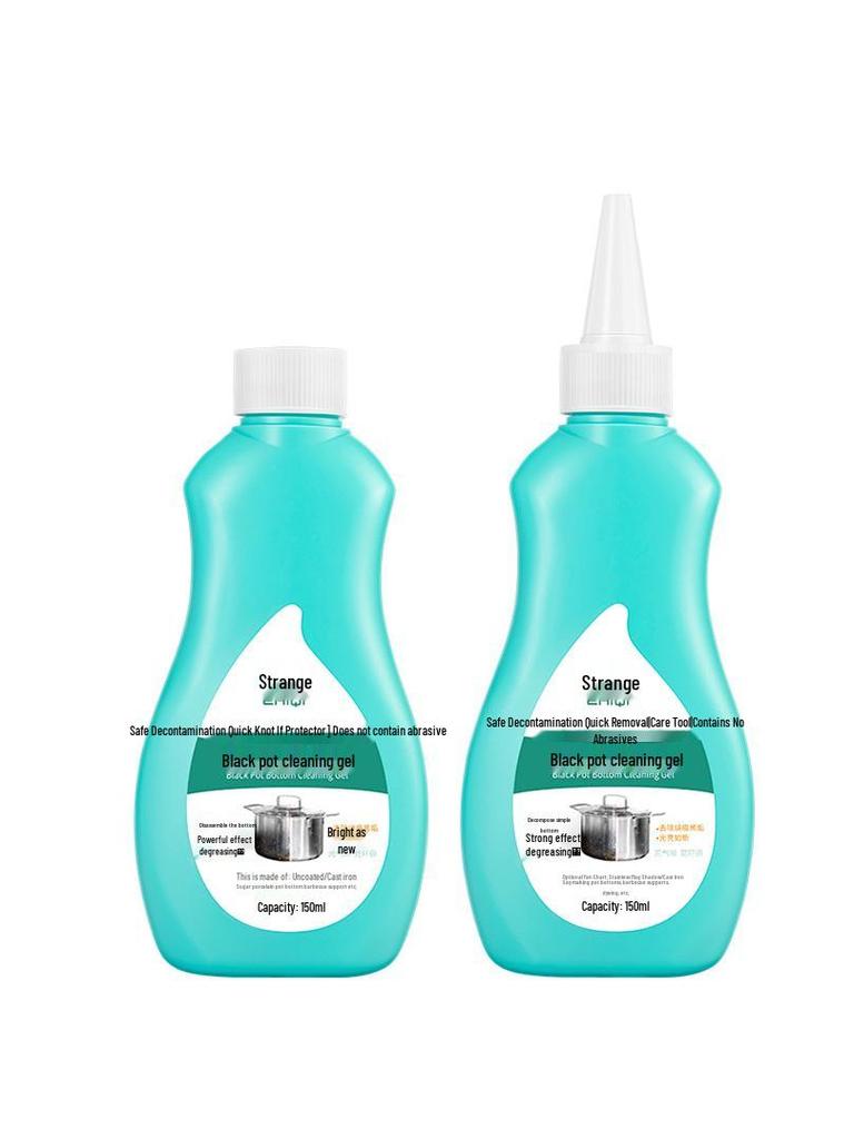 Chi Black Pot Rust Remover Gel: Descaler & Cleaner for Stainless Steel Cookware, Burnt Stains & Scorch Marks.