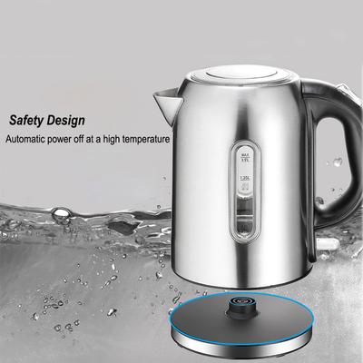 1,7 l Haushalts-Wasserkocher, 220–240 V, automatischer Glas-Topf zur Erhaltung der Gesundheit, tragbarer Mini-Multikocher, Teegeräte, EU-Stecker