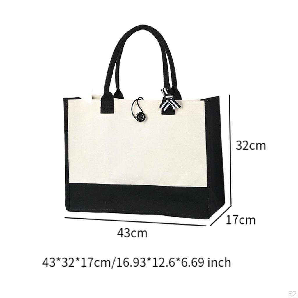 Canvas Tote Bag for Essentials