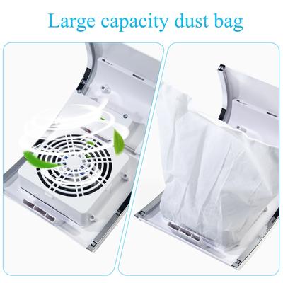 Vacuum Cleaner with Dust Bag for Nail 80W Professional Dust Extraction Powerful Vacuum Cleaner Nail Dust Extraction