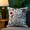 Cartoon Manana Sera K-Karol G Pillow Case Sofa Living Room Bedroom Double-Sided Printing Square Cushion Nap Time Pillow Case