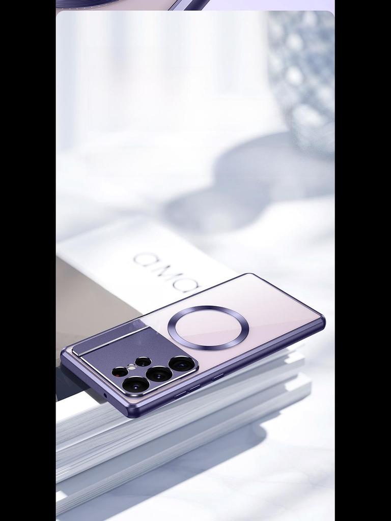 Samsung S24ULTRA Aromatherapy Metal Magnetic Case with S23U Lens Bracket