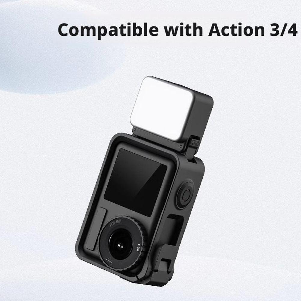 Brandneu Für Ulanzi LM18 Fülllicht IPX5 Wasserdicht Magnetisch Tragbar 5600k LED-Videoleuchte Für DJI Kamera Action 5 Pro Action