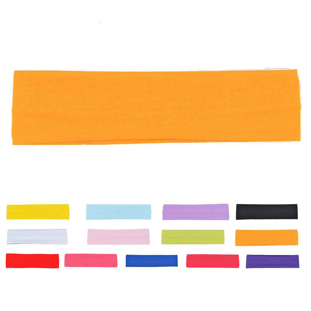 Sports Headband Gym Workout Exercise Yoga Elastic Golf Portable Sweatband Basketball Football Hiking Headwear Running