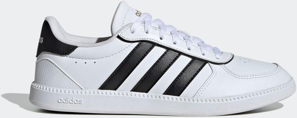 Кроссовки Adidas Breaknet Sleek Women cloud white/core black/gold metallic