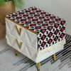 Retro Cotton And Linen Dining Table Cloth Printed Peony Small Fresh Korean Cover Cloth Table Fabric