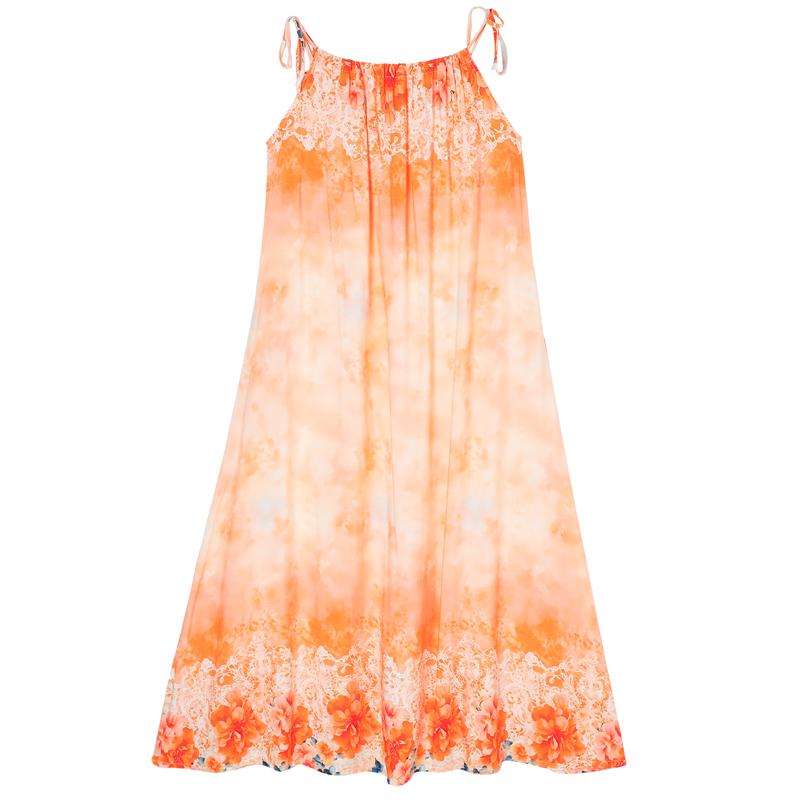 Casual Long Slip Dress for Women Summer Clothes Elegant Loose Plus Size Dress Beachwear