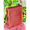 Wax Leather Goat Messenger Genuine Shoulder Men's Handmade