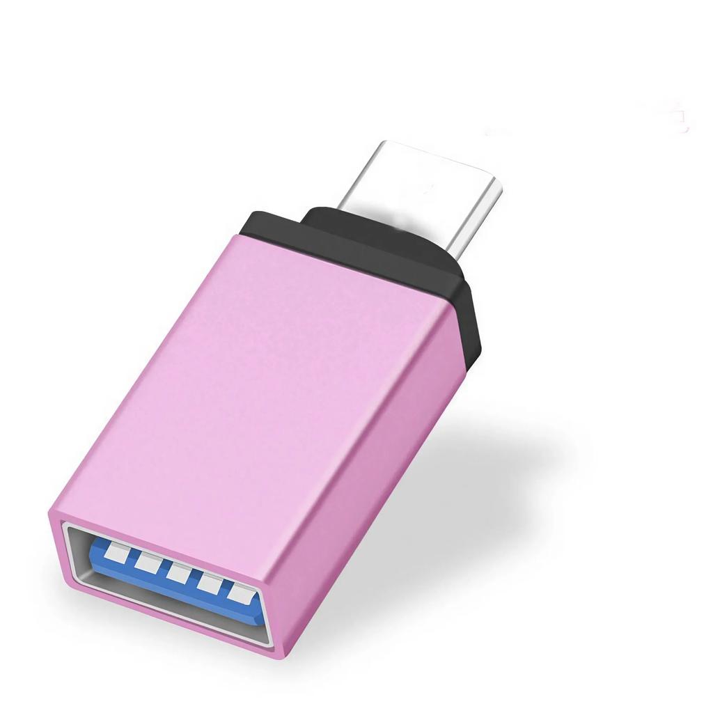 Aluminum USB C to USB Adapter Type C to USB Female Cable Connector for Smartphone Accessories