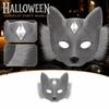 Halbgesichtsmaske für Halloween-Kostümparty Cosplay Zubehör