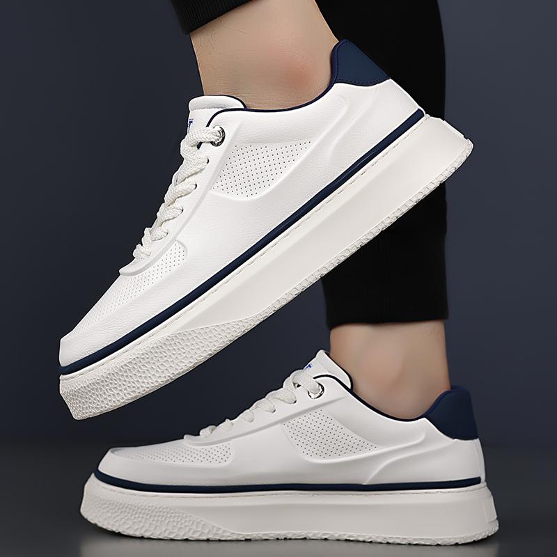 Men Shoe Leather Casual Shoes Men All-match Mens Sneakers Handmade Men's Vulcanize Shoes Luxury Brand Skate Footwear Men