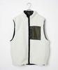 WEGO Reversible Boa Size White Vest, M,