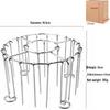 304 Stainless Steel 24-Pin Vertical Skewer Rack for Air Fryers and Ovens