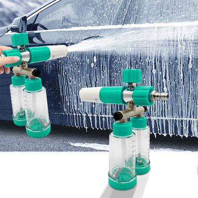100ML Dual-Kettle Car Wash Foam Sprayer Adjustable Portable Auto Wash Machine Auto Washing Snow Foam Lance Home Cleaning Tool