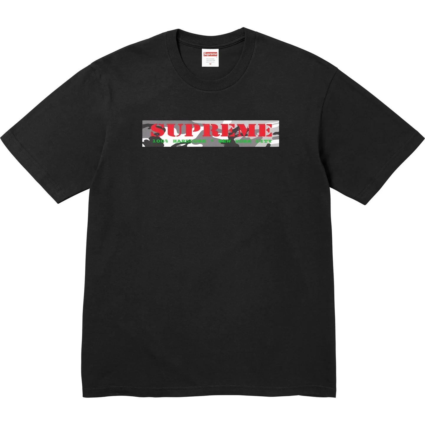 Supreme Hardcore Tee Black L