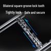 Deli No-Drill Glass Door Fingerprint Lock CN plug (adapter included)