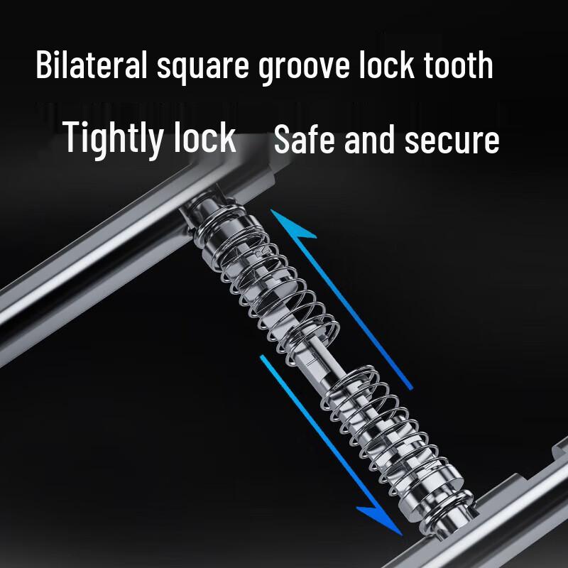 Deli No-Drill Glass Door Fingerprint Lock CN plug (adapter included)