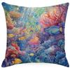 Colorful Marine Life Shell Pillowcase Summer Holiday Beach Hotel Decorative Cushion Cover