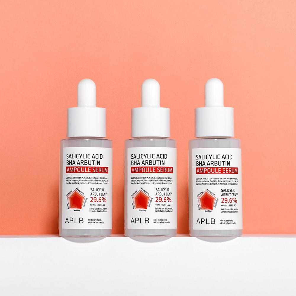 APLB Salicylic Acid BHA Arbutin Ampoule Serum 40ml - Pore Care, Korean
