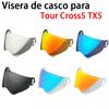 Visera Para Casco De Motocicleta Para Tour-Cross 5 TOUR CROSS V XD-5 Helmet Len Replacement Original Face Shield Anti Fog Film