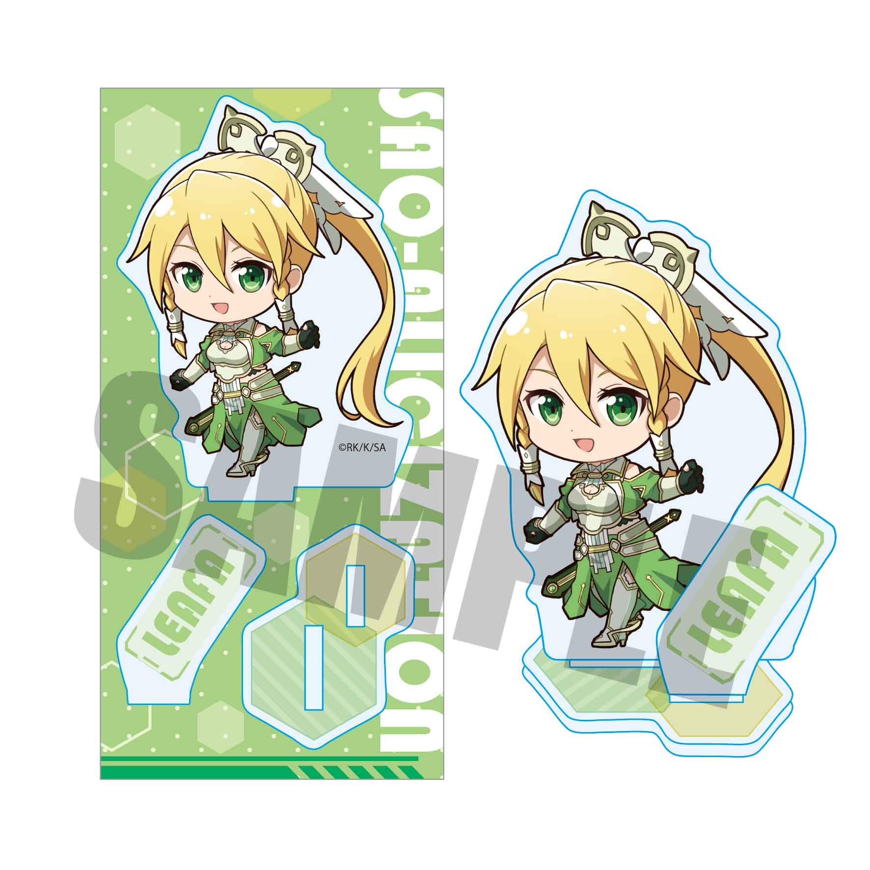 Sword Art Online Alicization Leafa Goddess TekuToko Acrylic Figure (Earth Terraria)