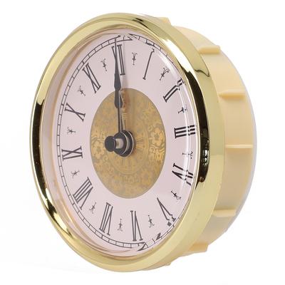 High Quality Brand New Quartz Clock Insert Replace Accessories Silvery Mechanism Replacement Roman Arabic Gold Metal
