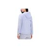 Anta Running Series Solid Color Sun Protection Hooded Windbreaker Jacket Women Outerwear Light-Purple 162325601-2