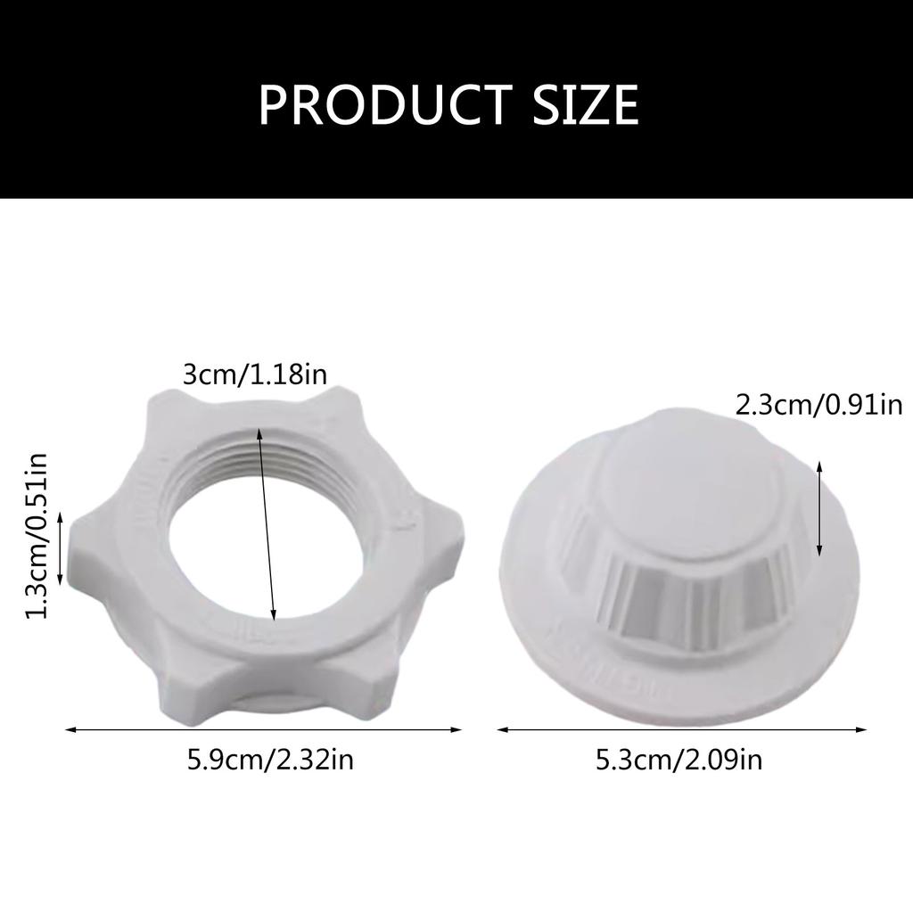 Floor Fan Base Fixing Nut ABS Texture Quality Base Locking Nuts Fan Base Fasteners Suitable for Home and Office Use