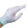 Anti-Static Nylon Work Gloves - Pure White, Labor Protection, Free Shipping
