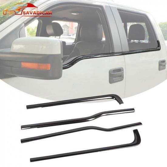 Carbon Fiber Exterior Trim Cover Full Kit For Ford F150 Raptor 09-14Accessories