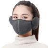Warm Winter Face Mask With Plush Earmuff Thicken Warm Ear Protection Mask For Men Women