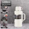 Large Capacity Outdoor Thermos 316 Stainless Steel Portable Warm Kettle for Car or Student Use
