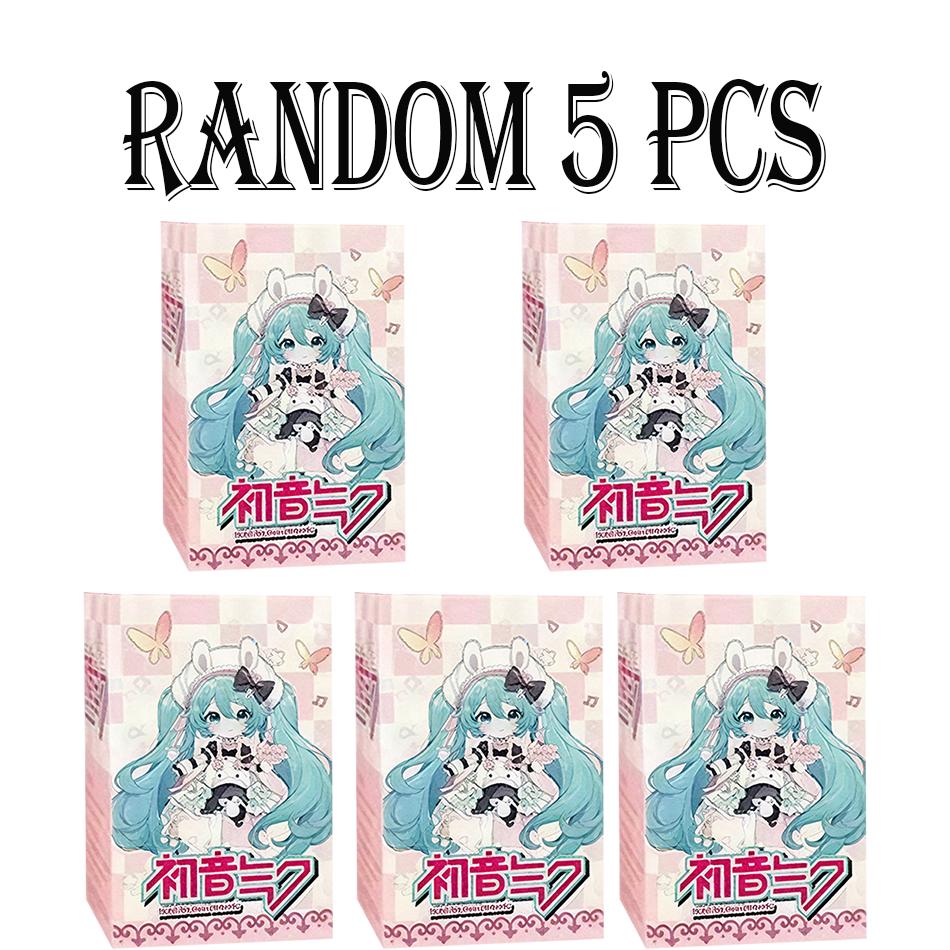 6 PCS Hatsune Miku Q Edition Series Handmade Blind Box Children's Toys Birthday Halloween Christmas Gift Desktop Decoration