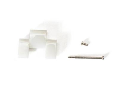 [Import King Original] Watch Parts Compatible with J12, Men's Ceramic Links, White, Aftermarket, for 19mm Lug Width Watches