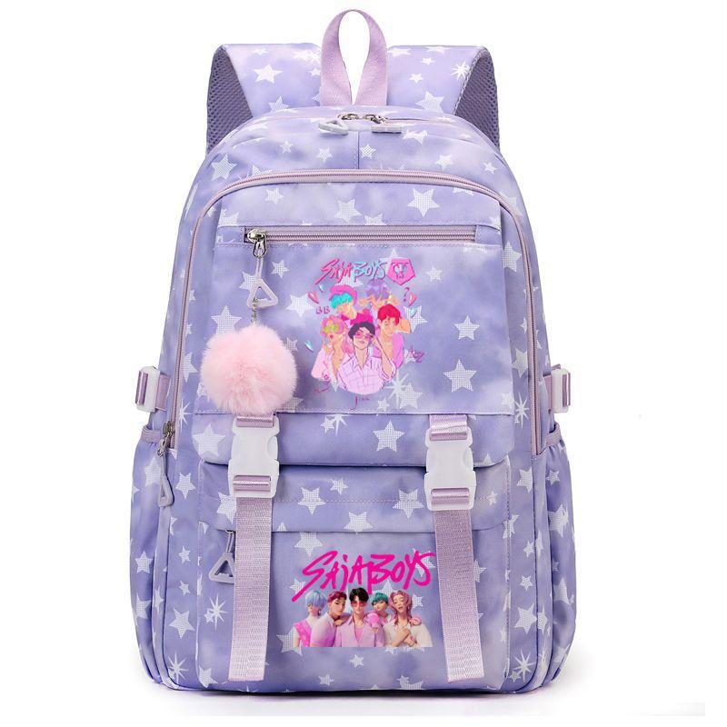 Backpack Student Campus School Bag Men'S And Women'S School Bag