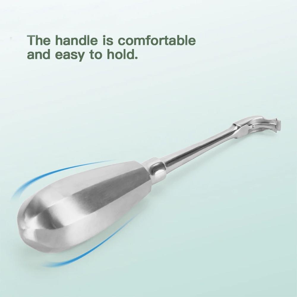 Broken Crown Remover & Root Elevator  - Endodontic Cross Spreader Drill, Dental Restoration Forceps (Stainless Steel)