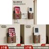 Modern Minimalist Abs Wall Mount Remote And Phone Organizer For Bedroom Storage