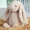 Plush Bunny Toy Huggable Stuffed Rabbit Plushie Simulation Animal Doll Home Living Room Bedroom Decoration Birthday Gift