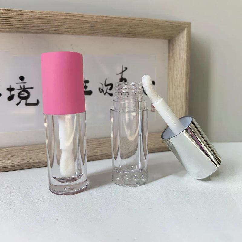 1/3 Stück 6ml Mini-Lipgloss-Tuben mit Applikator Leere Reiseflasche Nachfüllbare Lippenstift-Tuben Behälter Kosmetikverpackung DIY